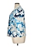 Chico's Print Blue Blazer Size XL (3) - photo 5