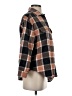 Billabong 100% Cotton Plaid Brown Long Sleeve Button-Down Shirt Size S - photo 4