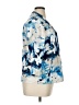 Chico's Print Blue Blazer Size XL (3) - photo 4
