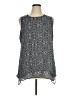 Fever 100% Polyester Silver Sleeveless T-Shirt Size XL - photo 1