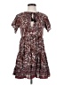 Olivaceous Paisley Brown Casual Dress Size S - photo 1
