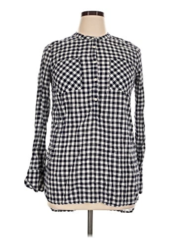Merona Long Sleeve Blouse (view 1)