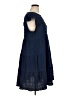 Assorted Brands Solid Blue Casual Dress Size XL - photo 4