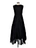 Grace Elements Solid Black Casual Dress Size M - photo 2