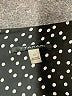 T Tahari 100% Polyester Polka Dots Black Long Sleeve Blouse Size XS - photo 7