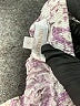 Olivaceous Purple 3/4 Sleeve Blouse Size S - photo 7