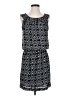 Max Studio 100% Polyester Argyle Black Casual Dress Size S - photo 1