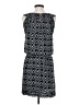 Max Studio 100% Polyester Argyle Black Casual Dress Size S - photo 2