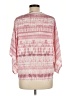 Do Everything in Love 100% Polyester Pink 3/4 Sleeve Blouse One size - photo 2