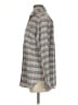 CAbi Plaid Gray Long Sleeve Blouse Size S - photo 5