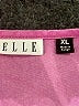 Elle 100% Lyocell Pink Short Sleeve Top Size XL - photo 7
