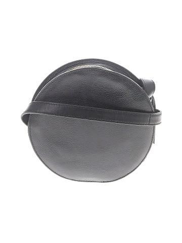 Madewell The Simple Circle Crossbody Bag in Leather (view 1)