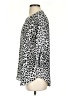 Chaus Animal Print Silver 3/4 Sleeve Blouse Size S - photo 5