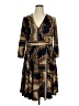 Studio JPR Paisley Blue Casual Dress Size XL - photo 1