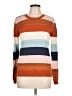 Market and Spruce Stripes Orange Pullover Sweater Size L - photo 1