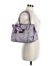 B Makowsky Solid Purple Gray Satchel One size - photo 2