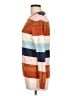Market and Spruce Stripes Orange Pullover Sweater Size L - photo 5