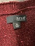 a.n.a. A New Approach Stars Burgundy Pullover Sweater Size XL - photo 7