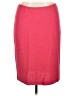 St. John Solid Red Formal Skirt Size 14 - photo 1
