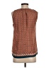 Massimo Dutti Orange Sleeveless Blouse Size XS - photo 2