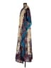 Assorted Brands 100% Polyester Paisley Blue Casual Dress Size M - photo 5