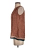 Massimo Dutti Orange Sleeveless Blouse Size XS - photo 5