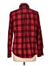 St. John's Bay 100% Cotton Plaid Red Long Sleeve Button-Down Shirt Size L - photo 2