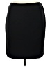 Unbranded Solid Black Casual Skirt Size 14 (petite) - photo 1