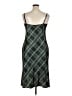 Bebe Plaid Green Cocktail Dress Size XL - photo 2