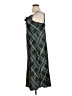 Bebe Plaid Green Cocktail Dress Size XL - photo 5