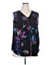 Jones Studio Black Sleeveless Blouse Size 2X - photo 1