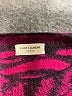 Saint Laurent Animal Print Purple Pink Wool Pullover Sweater Size S - photo 11