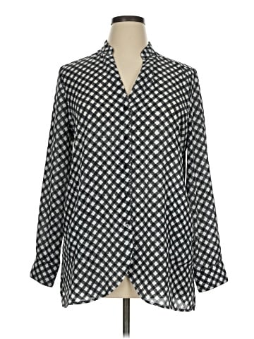 Foxcroft Long Sleeve Blouse (view 1)