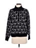 Maeve Hearts Black Pullover Sweater Size S - photo 1
