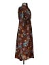 Zara Basic Paisley Brown Casual Dress Size S - photo 4