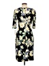Connected Apparel Floral Black Cocktail Dress Size 12 - photo 2
