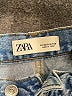 Zara Hearts Blue Jeans Size 8 - photo 4