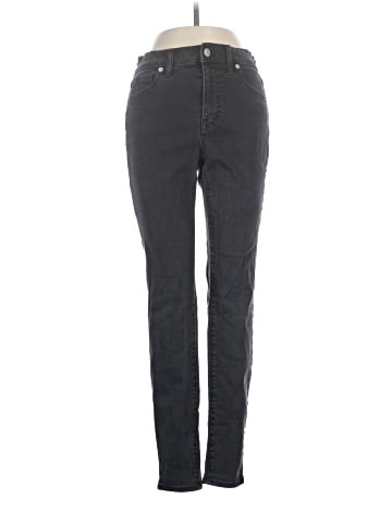 Madewell 9" High-Rise Skinny Jeans in Lunar (view 1)