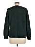 H&M Solid Green Pullover Sweater Size M - photo 2