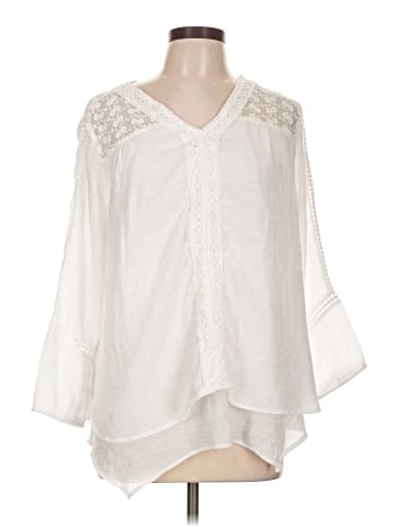 Style&Co 3/4 Sleeve Blouse (view 1)