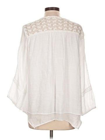 Style&Co 3/4 Sleeve Blouse (view 2)