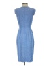 J.Crew 100% Polyester Blue Casual Dress Size 4 - photo 2