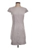 Kensie Solid Gray Casual Dress Size S - photo 1