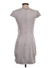 Kensie Solid Gray Casual Dress Size S - photo 2