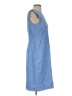 J.Crew 100% Polyester Blue Casual Dress Size 4 - photo 4
