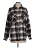 Timing 100% Cotton Plaid Black Long Sleeve Button-Down Shirt Size S - photo 1