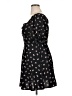 Inspired Hearts 100% Polyester Hearts Black Casual Dress Size XL - photo 5