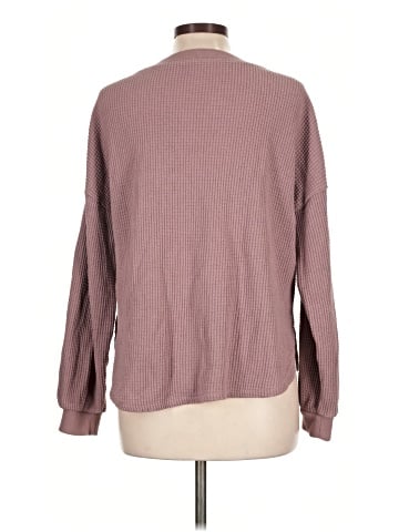 Madewell Waffle Knit V-Neck Long-Sleeve Sweater (view 2)