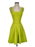 Boohoo Solid Green Cocktail Dress Size 0 - photo 1