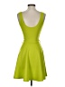 Boohoo Solid Green Cocktail Dress Size 0 - photo 2